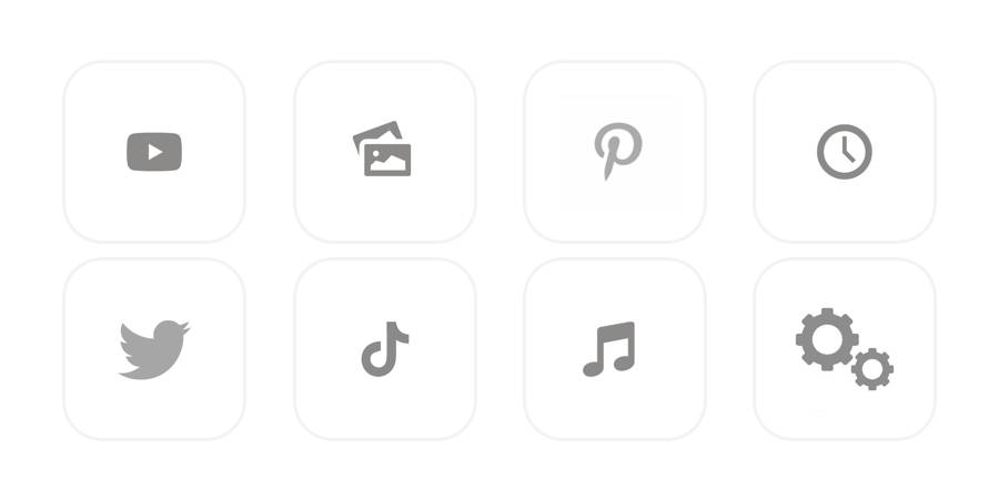 ホワイトガーリーPaquete de iconos de aplicaciones[ghuBiiIEl0nL6YYqNlLg]