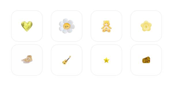 黄色 App Icon Pack