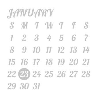 可愛い♡カレンダ〜Calendar Idei de widgeturi[hElMj1pwGLUYxlRwrwQW]