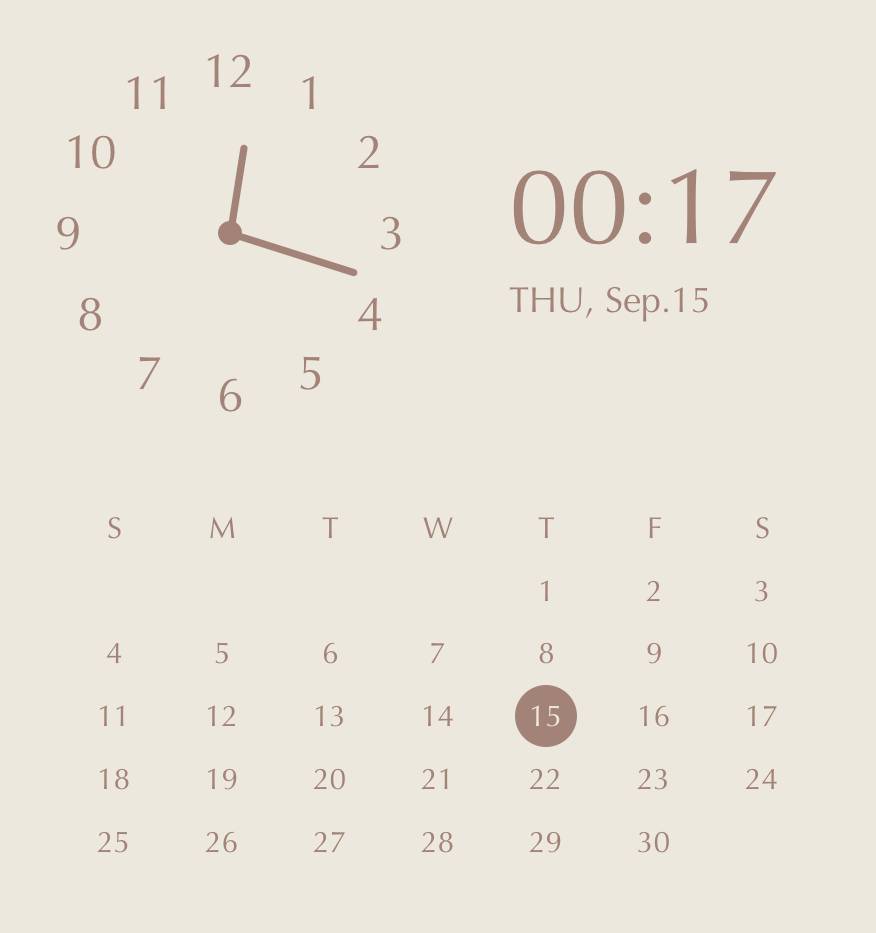 Clock Widget ideas[HV1xzGTB0R1w4YucPNsf]