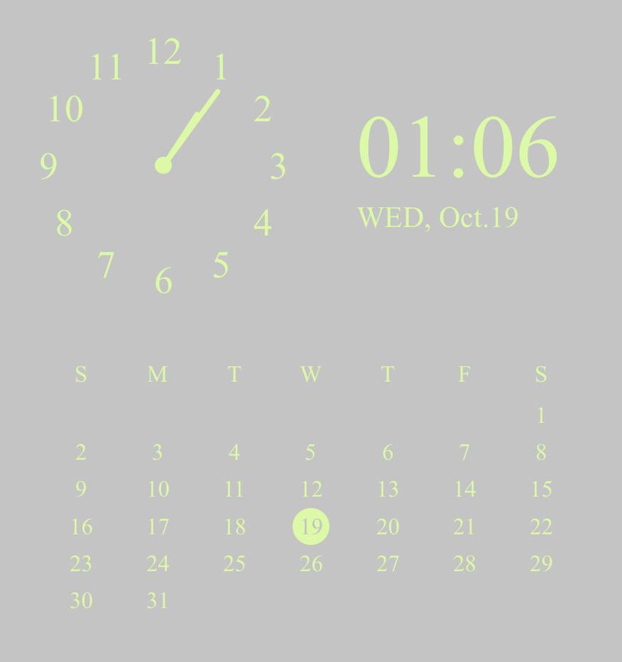 Orologio Idee widget[DAOGlFAPDfLUjJDVAlxq]