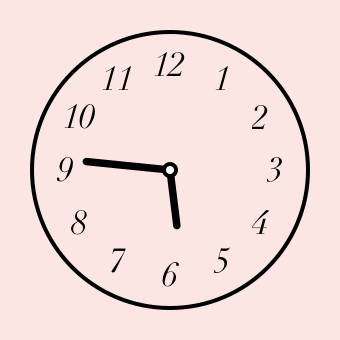 Reloj Ideas de widgets[EwmjxNX8fFbRkX9QAdjm]
