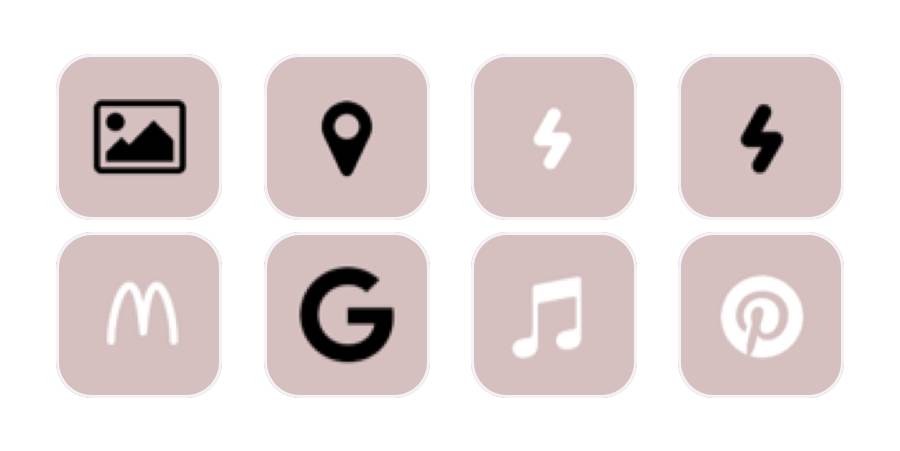 ピンク App Icon Pack[55JRdb55oULHXr9HUS4g]