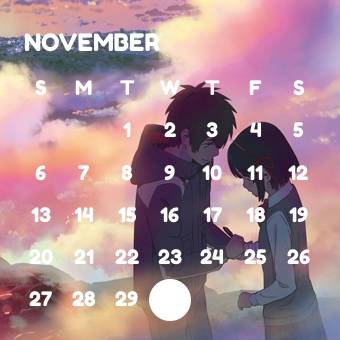 カレンダー Calendrier Idées de widgets[r7GEfavt0OzeZo4Th1ZP]