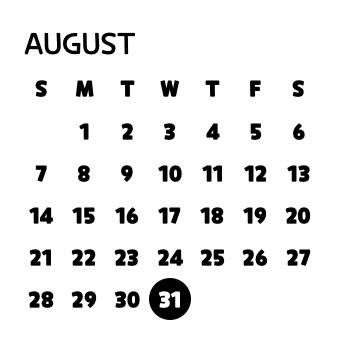 カレンダー Calendario Idee widget[Edrl75kzqlf6jqoh6mOU]