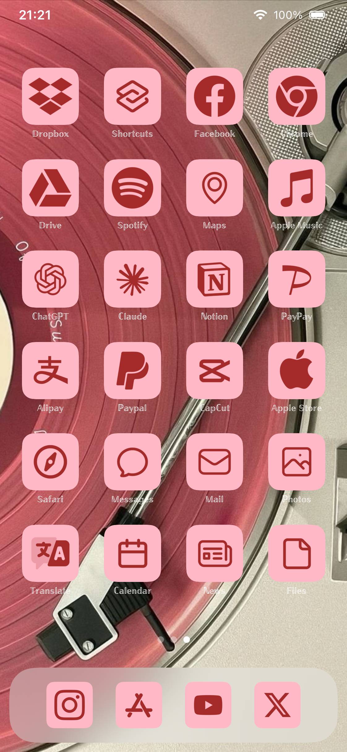 ピンク系統Home Screen ideas[F6Pfe1jh5nGbuQQCuJR1]