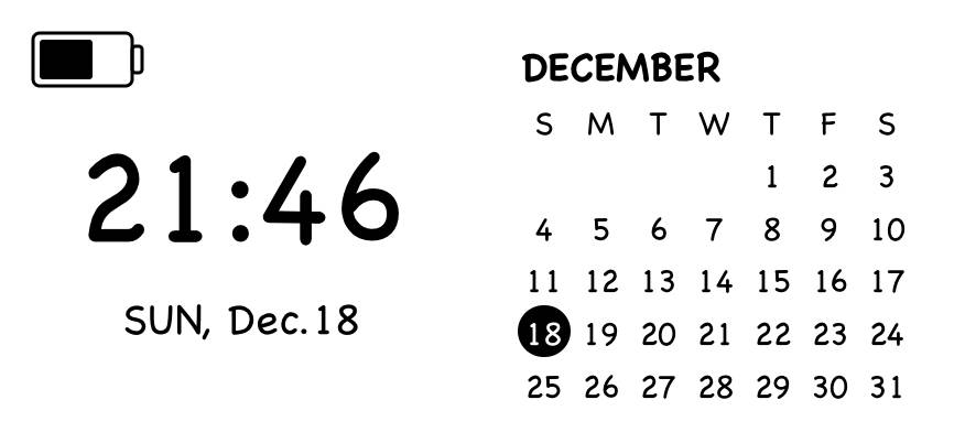 Kalender Widgetidéer[WsGVAfN2HeXJwiJGMQjP]