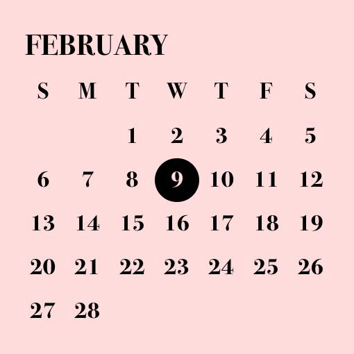 Calendar Widget ideas[vUIqU8pZCvsBPYPkv9IX]
