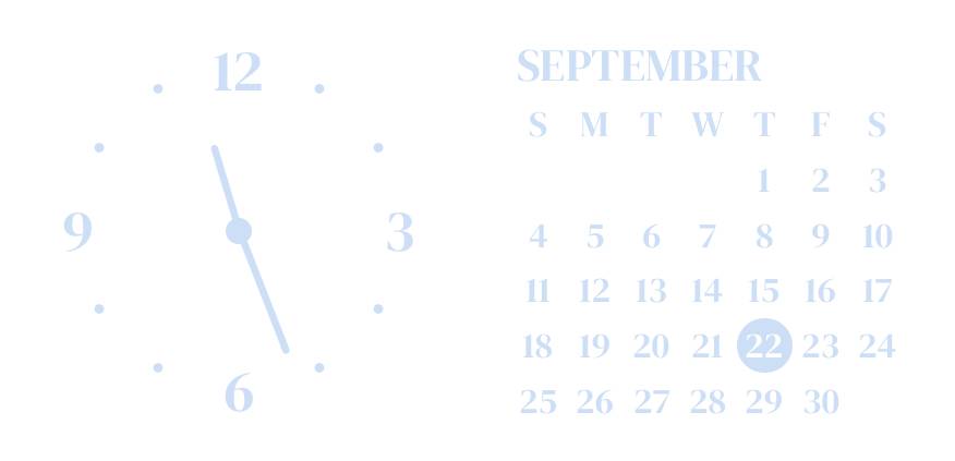 カレンダー Horloge Idées de widgets[VjuAlxWs23kzAGoSGN3t]