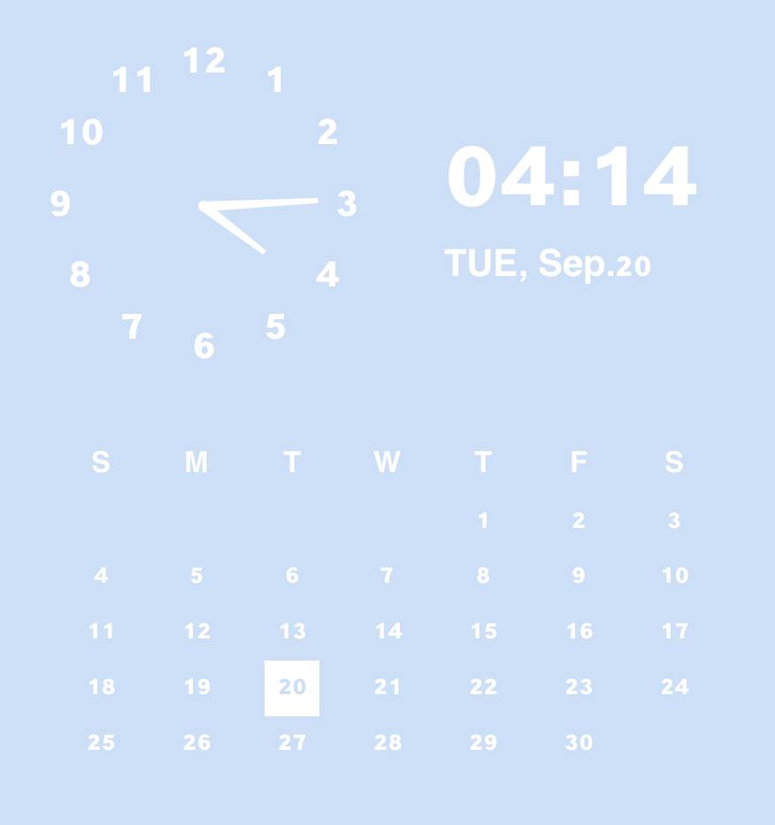 カレンダー Relógio Ideias de widgets[UHpb5wtYKw4l2AMZWxdf]