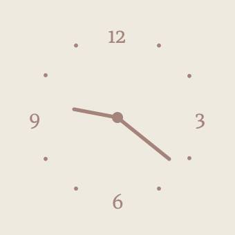 Simple Clock Widget ideas[qoBPAmvIVrk25LUiDsqW]