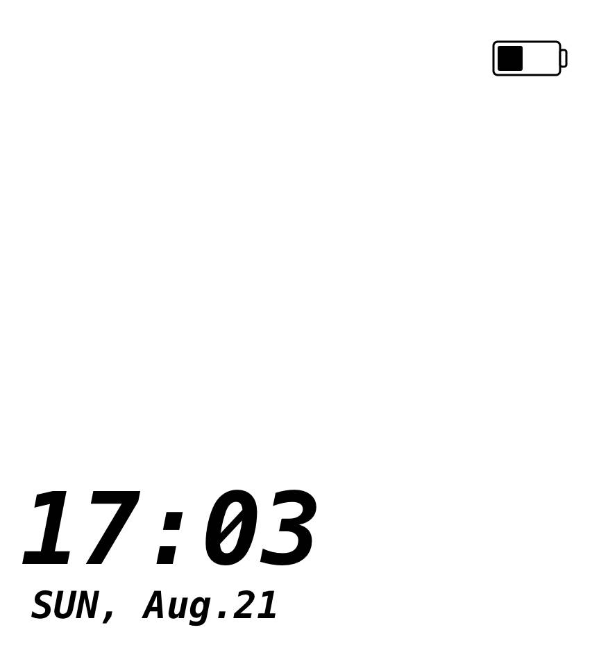 TimeBatteri Widget ideer[UZjYQLwsLTHIUugbfeXS]