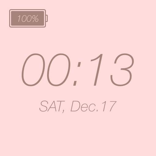 かわええ Time Widget ideas[ojbyzCZ8erGLevd7VNGA]