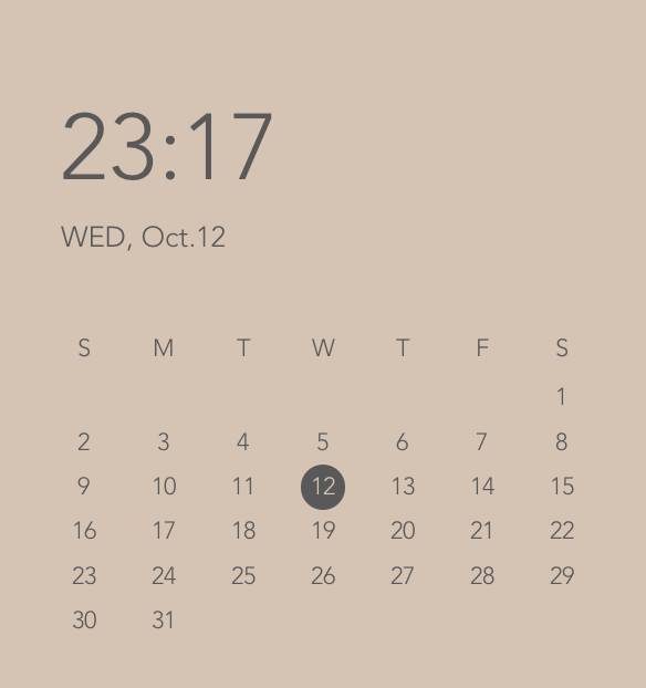 Calendario Ideas de widgets[4uhVjU6KOfavnUhiCoMb]