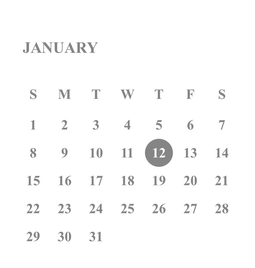 Calendar Widget ideas[IvdbNGI6anrXJDnoEoK3]