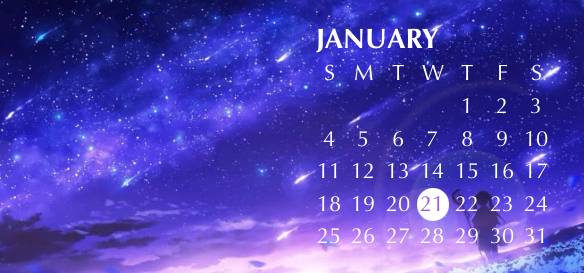 Character Calendar Widget ideas[E68Ylsh86qees5WvgwmP]