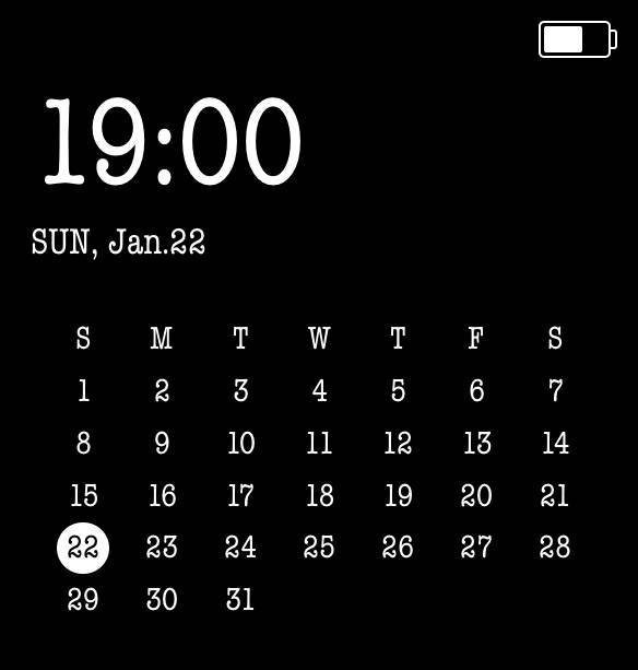 Kalender Widget-ideeën[4X9WBviMLino95bR395z]