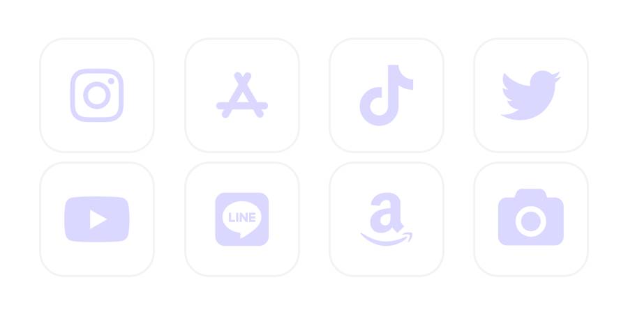 シンプル App Icon Pack[L5zAeUexHalEFhFoVm1f]