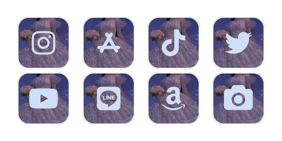韓国風 Pacchetto icone app[82Ri2ij5EfEsuJj10pk7]