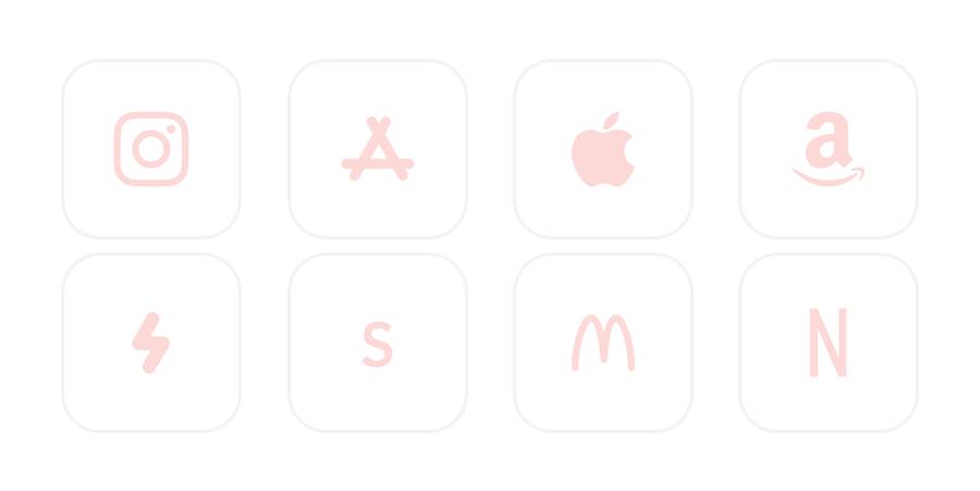 シンプル App Icon Pack[UJCMvYKHQvVpFSYDlGV0]