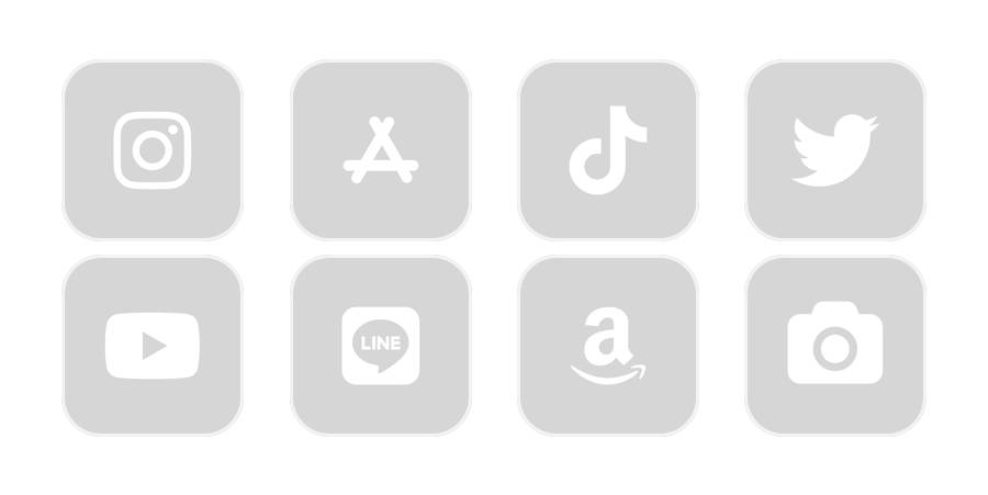 シンプル App Icon Pack[rvgLOfJmTbG3kXOD20l6]