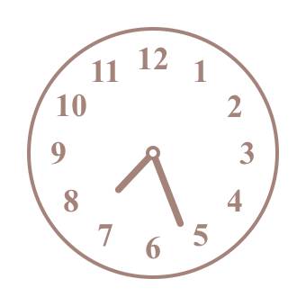 Pretty Clock Widget ideas[bIOEc2MXh1nlEQCAjrTC]