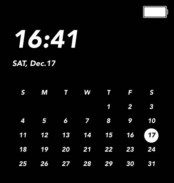 Kalender Widget-ideeën[G8luw0P4RDD8cJFY5F8s]