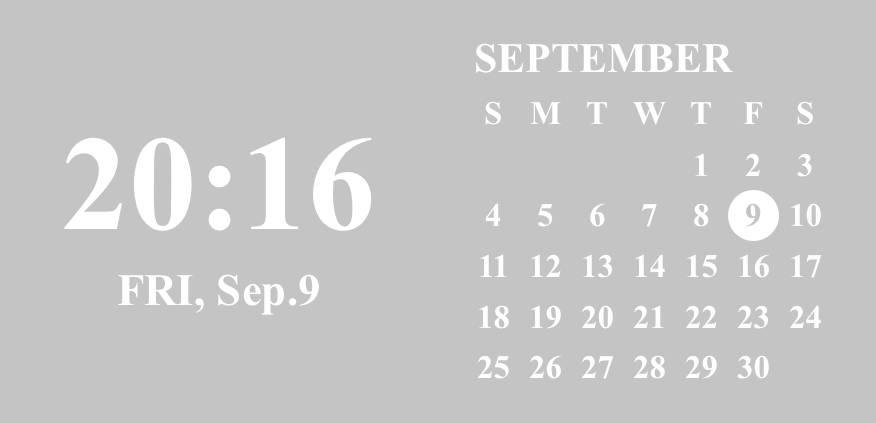 時計＆カレンダー Kalender Widget-ideeën[CCX8tC9gFEmcZ4LiGmqJ]