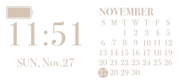 clock Calendario Idee widget[5eM45uvcFqVZmcev1ivb]