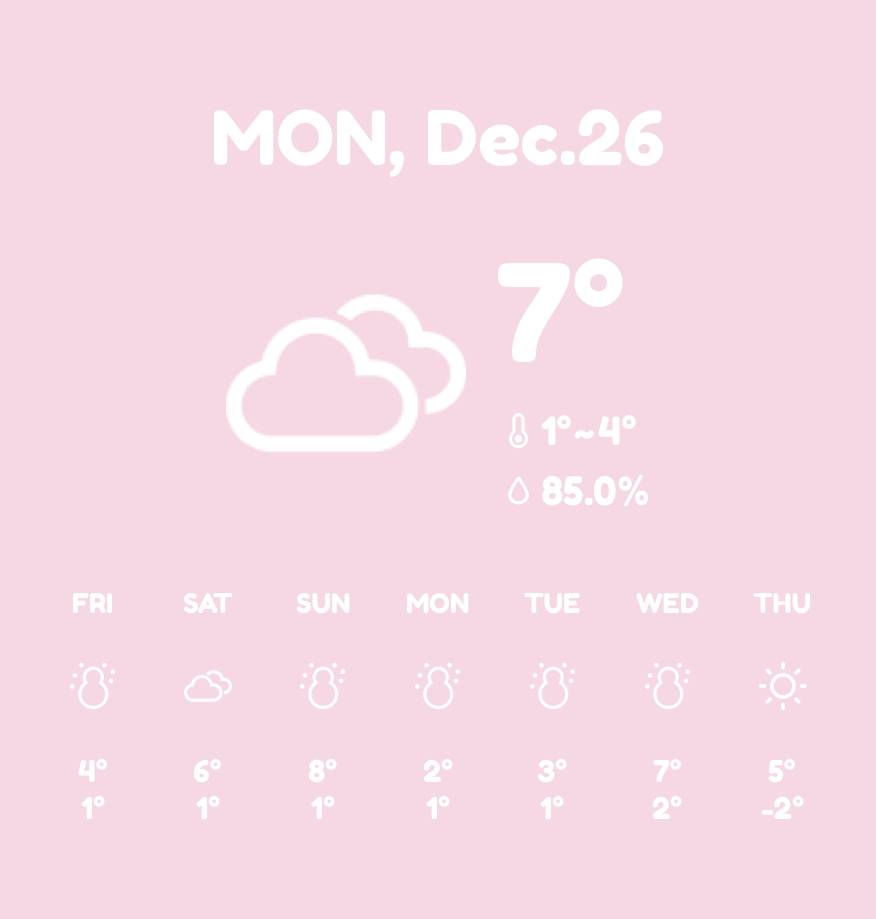 天気 Temps Idées de widgets[vOeTeQplmyksMhmOsh4H]