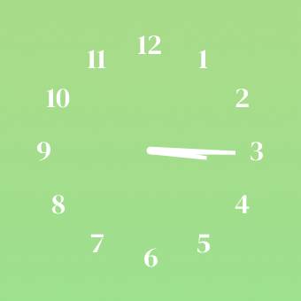 Clock Widget ideas[zGywSf9EeKZPzWNQelXc]