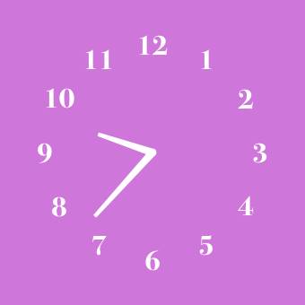 Clock Widget ideas[62mPjzr271dHIQTmu6jy]