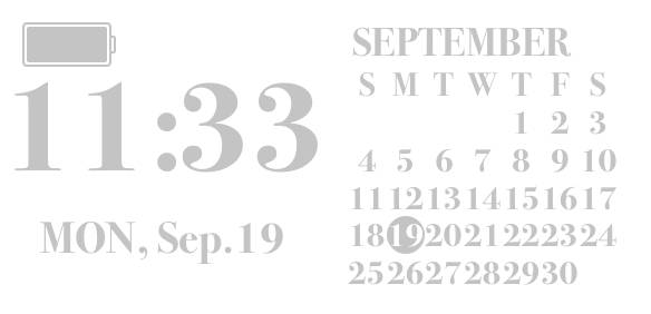 カレンダー時計 Kalendar Ideje za widgete[V2unEPciCfUW6YHj1KMb]