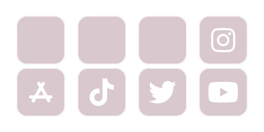 pink and white Pachetul de pictograme pentru aplicație[gUQbjoHtRqSVl0jDZCv0]