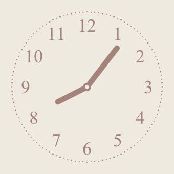 Horloge Idées de widgets[LMjFm4jHKLvhmPgzOuP8]