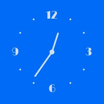 時計Clock Widget ideas[2CgfJ2efLfJdD8Eqn8ld]