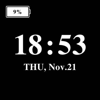 Time Widget ideas[txKkle9JFVA1KPS8zu45]