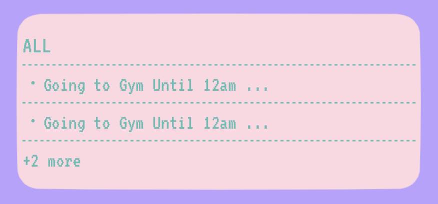 Pretty Reminder Widget ideas[sUXp7HEyIen7ZaqHzrEF]