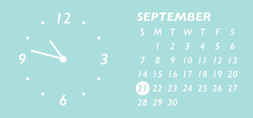 Simple Clock Widget ideas[JlwqgXAiK4iU21Jb4Lhu]