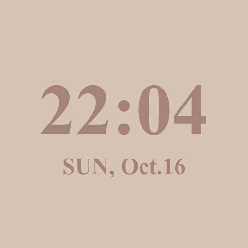 Zeit Widget-Ideen[IKFPKC4s566RM1xXE7pl]