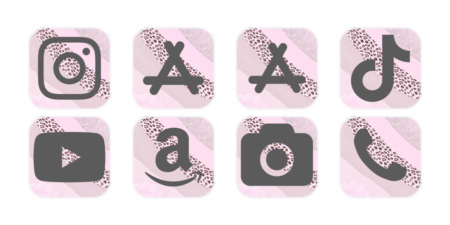 pink/leopard חבילת אייקונים של אפליקציה[CNvv2P213FbRO2rJlKAF]