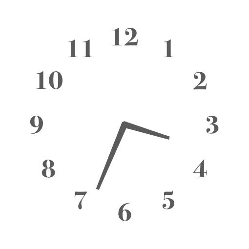 Clock Widget ideas[UKrbakU8CM56lZsmH2eN]