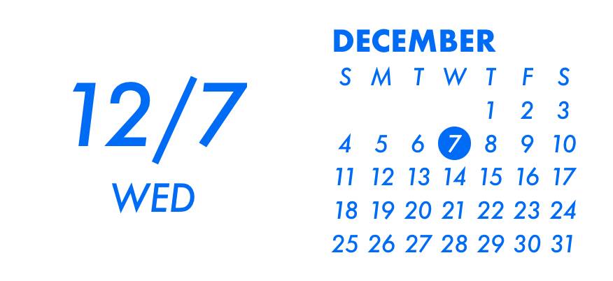 Calendar Widget ideas[J3eqmXZfU7JZKlpFZoRV]