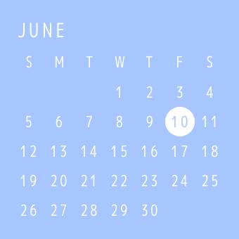 水色 Calendar Widget ideas[05mVvJLe4ScEhonVOmsb]