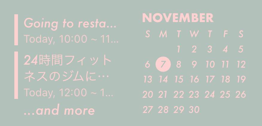 Calendario Idee widget[Kb2QZQEd2oyU1oCtciyR]