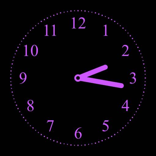neon Horloge Idées de widgets[LdFH9fpJWBBSI7nWif0p]