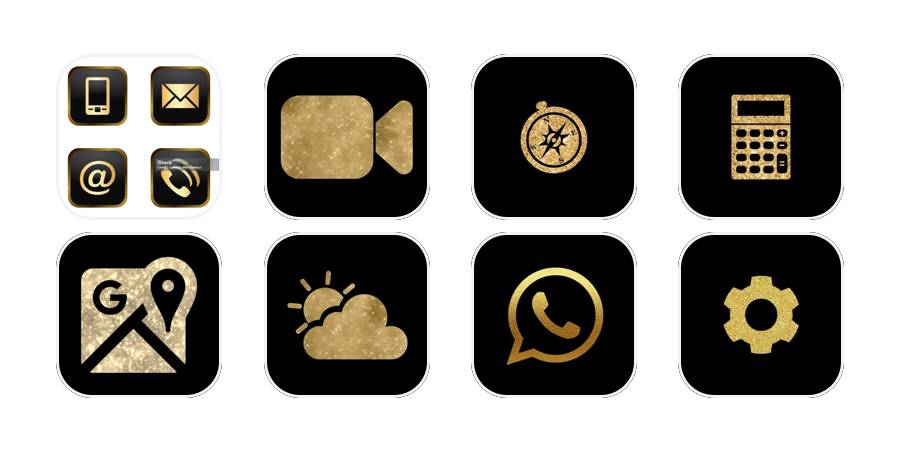 gold חבילת אייקונים של אפליקציה[NchcFOW3B0HPSjmvqb5O]