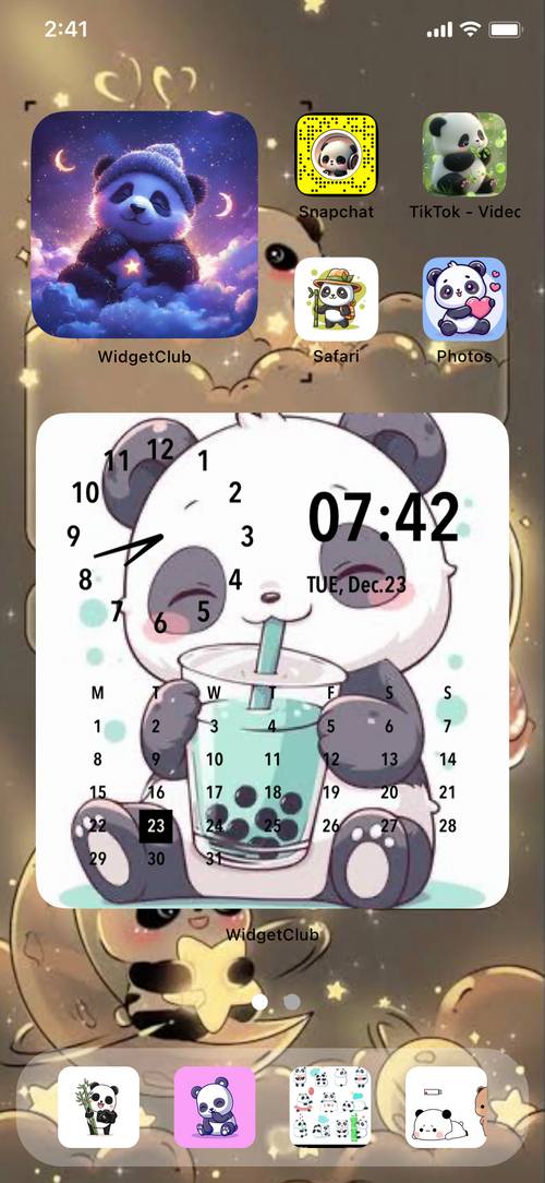 panda แนวคิดหน้าจอหลัก[hSmaf2x5WBxLsZKOKd1u]