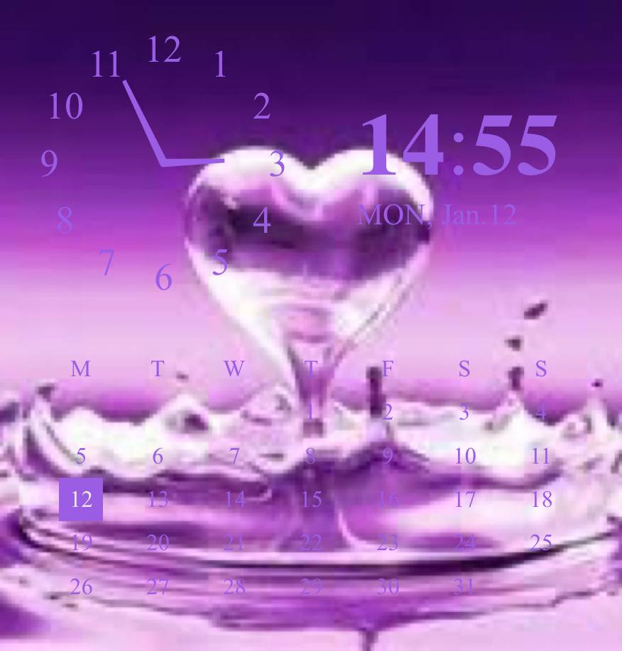 Clock Widget ideas[zSuvLDqLipdgYn6FfMrj]