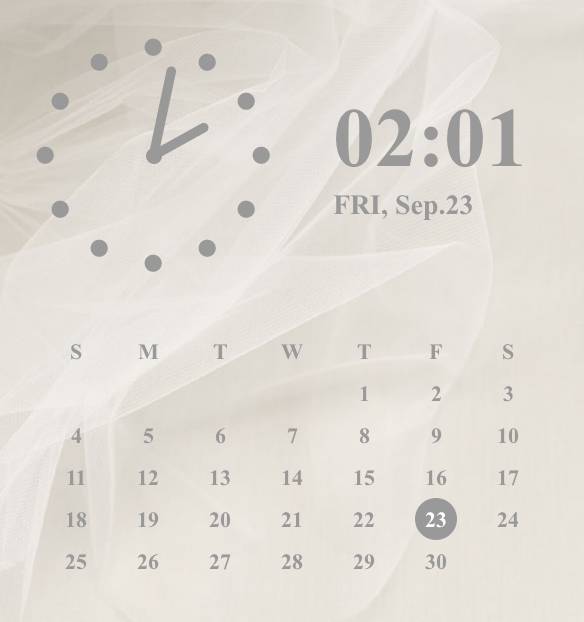 時間とカレンダー Horloge Idées de widgets[3BsUM5TcE81EdUvBthz2]